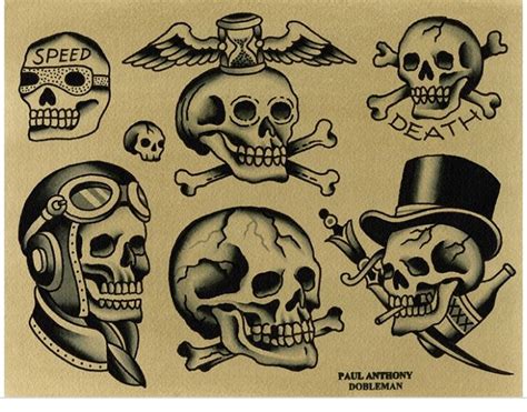 Traditional Tattoo Skull Traditional Tattoo Old School American