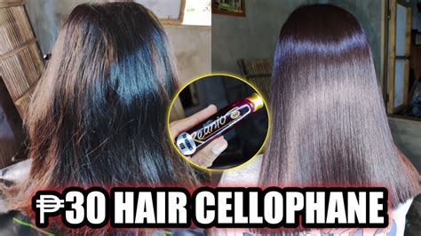 Rebond With Cellophane Step By Step With Afterwash Result Jm