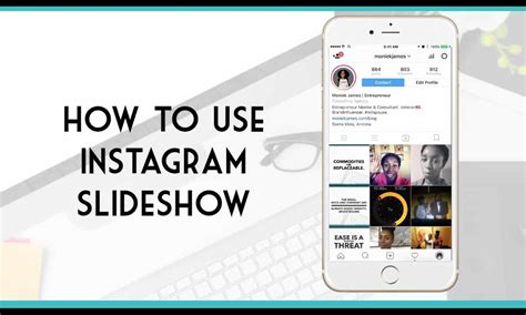 How to Use Instagram Slideshow | Moniek James & Renegade Creative Media Group