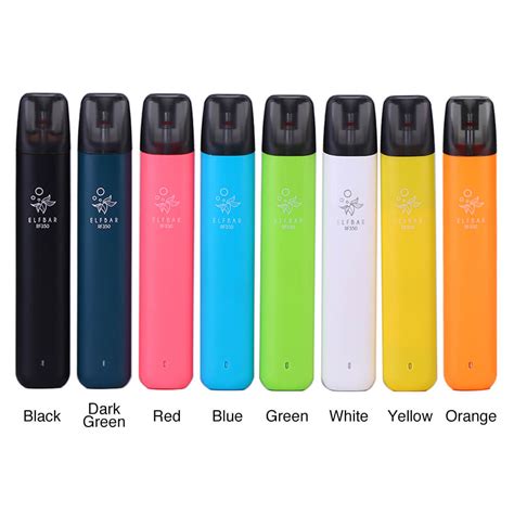 Elf Bar Rf350 Refillable Vape Pod Starter Kit 350mah