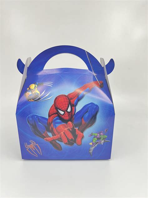 Spiderman Party Box Sugar And Spice Vereeniging Online Store