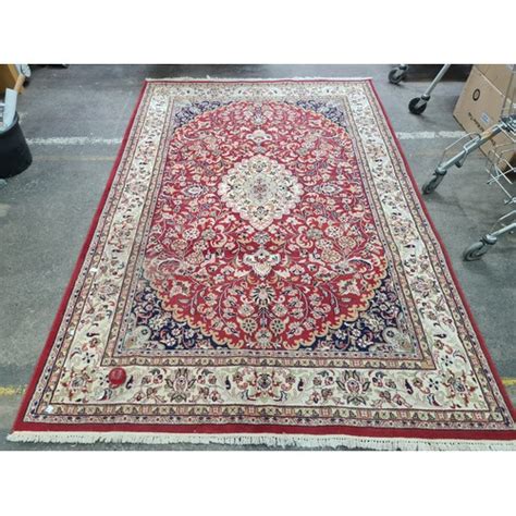 Star Lot A Stunning Large Hand Knotted Persian Style Woolen Rug