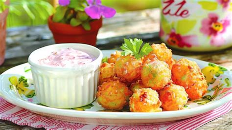 Crispy Fried Okra with Dipping Sauce for Juneteenth Picnic Stock Photo ...