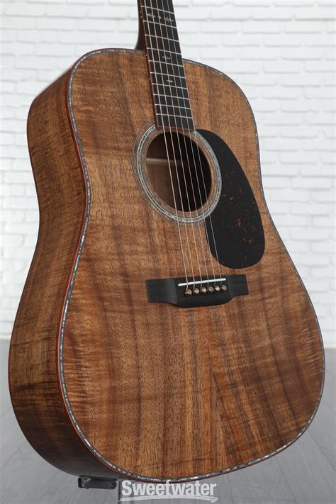 Martin D 41 Highly Figured Koa Custom Acoustic Guitar Natural Sweetwater