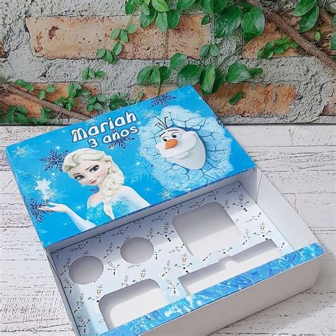 Caixa Festa Na Escola Frozen Elo7 Produtos Especiais