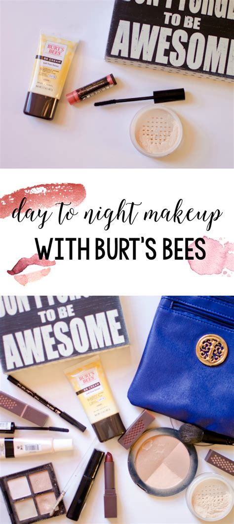 Day to Night Makeup with Burt's Bees - A Grande Life