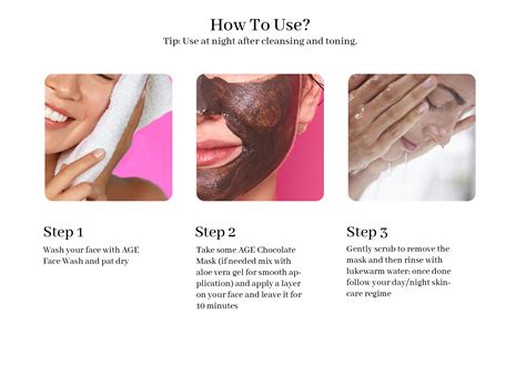 Age Chocolate Face Mask For Glowing Skin Aromatic Garden Essence