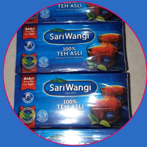 Jual Teh Sariwangi Box Isi Kantung Celup Shopee Indonesia