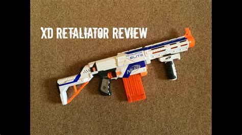 Nerf N Strike Elite Xd Retaliator Unboxing Range Test Youtube