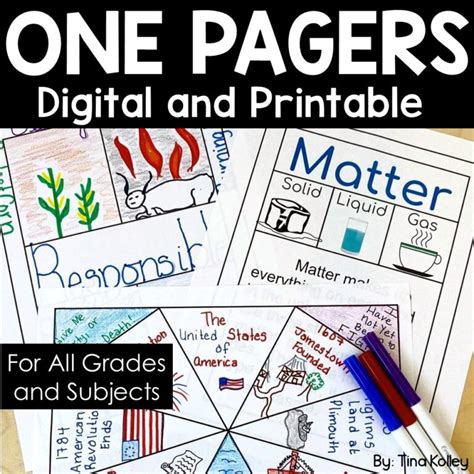 One Pager Templates - 40 Print and Digital One Pager Templates - Teach ...