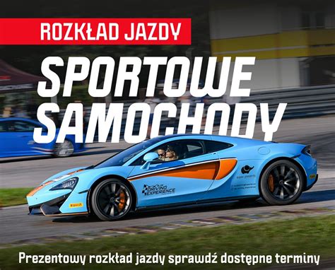 Prezentowy ROZKŁAD JAZDY Driving Experience