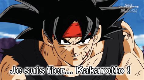 GOKU RENCONTRE ENFIN BARDOCK SUPER DRAGON BALL HEROES ÉPISODE 4 ULTRA