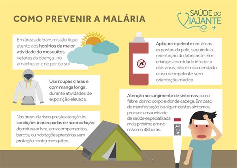 Prevenção contra malária Saúde do Viajante