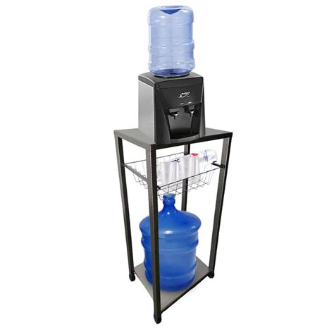 Suporte Para Galão De Água Natural E Gelada - Suporte Para Bebedouro Galão De Água 20 Litros De Chão Base Filtro De ...