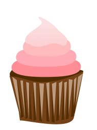 Cartoon Cupcake Heart Topping Clipart Png Photo Toppng