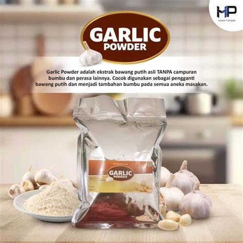 Jual Garlic Powder Ekstrak Bawang Putih Bawang Putih Bubuk Rempah