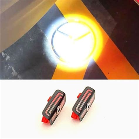 2PCS Car Door Lights Logo Courtesy Accessories For Mercedes S Class