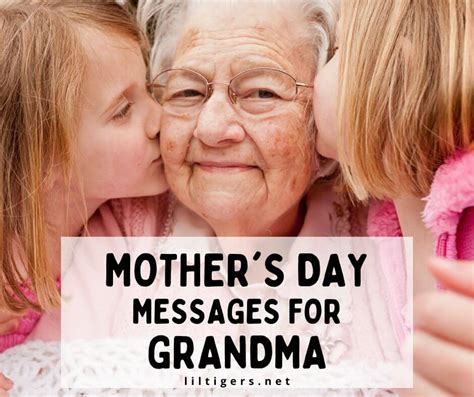 80 Happy Mother's Day Messages for Grandma - Lil Tigers