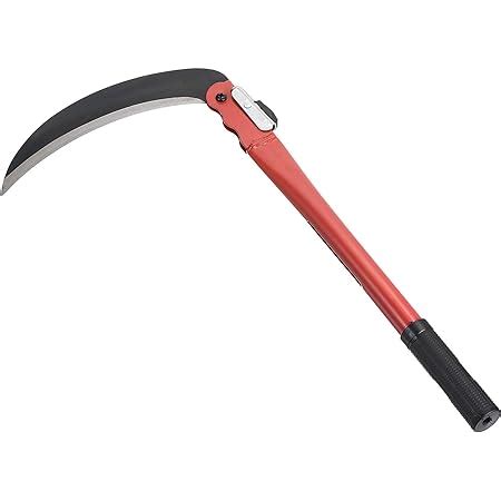 Amazon PATIKIL 17 Inch Folding Sickle Harvest Sickle Carbon