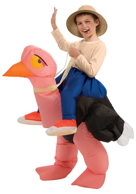 Ostrich Riding Costume