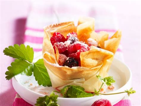 Recette Corolles aux fruits rouges Ingrédients 4 personnes 4