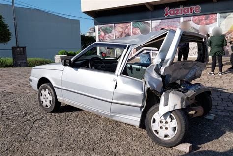 Passageiro Fica Ferido Em Acidente No Trevo Santa Rita Em Farroupilha