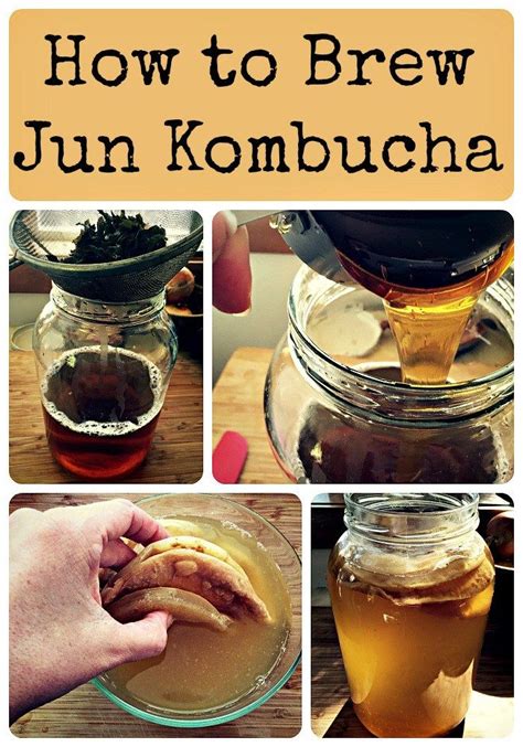 How To Brew Jun Kombucha Recipe Jun Kombucha Kombucha Kombucha Recipe