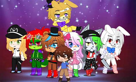 Fnaf Security Breach Characters Gacha Club By Tuaw On Sketchers United