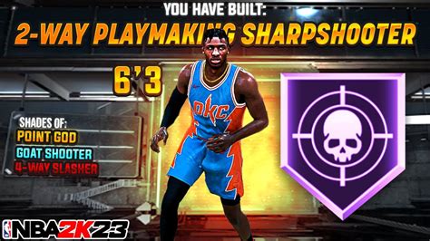 New Way Playmaking Sharpshooter Is The Best Build In Nba K New