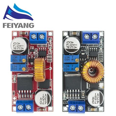 Placa De Carregamento E Conversor De Energia De Led Módulo Xl4015 5a