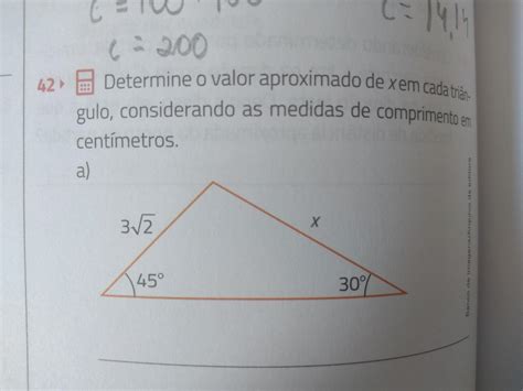 Determine As Medidas De X E Y Em Cada Triângulo Braincp