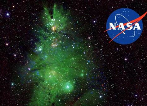 Nasa Comparte Fotograf A De Rbol De Navidad Espacial