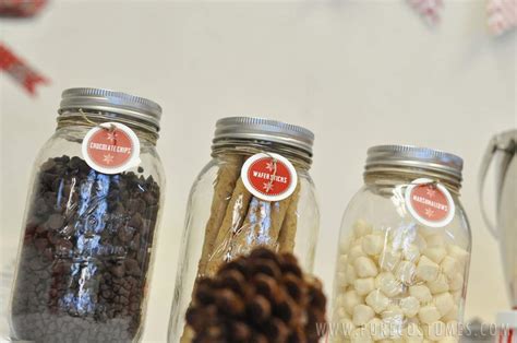 Hot Cocoa Bar Christmas Holiday Party Ideas Photo Of Catch My Party