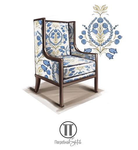 Эскиз штор автор Погребная Татьяна in 2024 | Furniture design, Interior ...