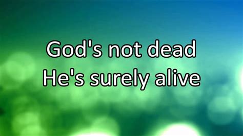 Gods Not Dead Newsboys Lyrics Video Youtube