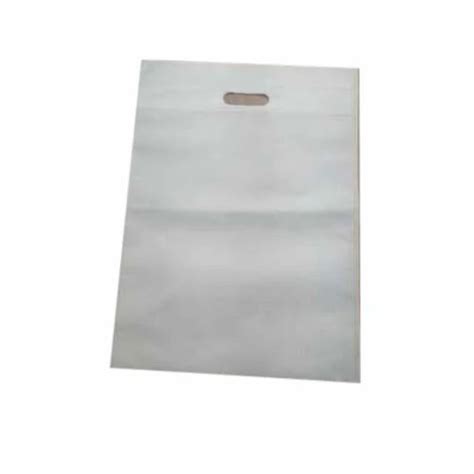 White D Cut Non Woven Bag At Rs 150 Kilogram Non Woven D Cut Bag In