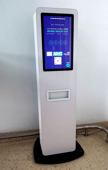 Sexual Health Test Kit Vending Machine Installed In Bradley Stoke