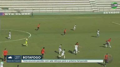 Jornal da EPTV 2ª Edição Ribeirão Preto Botafogo SP anuncia sete