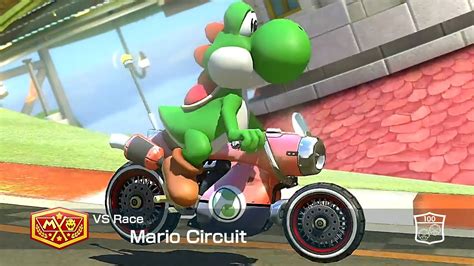 Mario Kart Deluxe Yoshi Mario Circuit Youtube