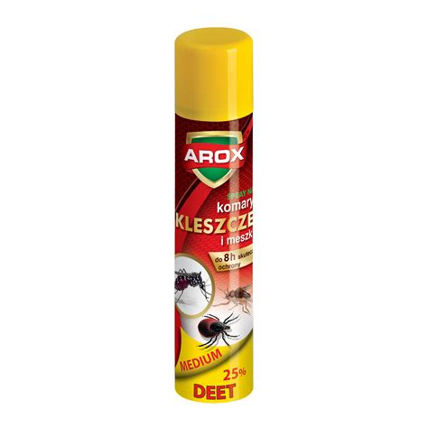 Repelent Spray Deet Medium Na Komary Kleszcze I Meszki 90ml Arox