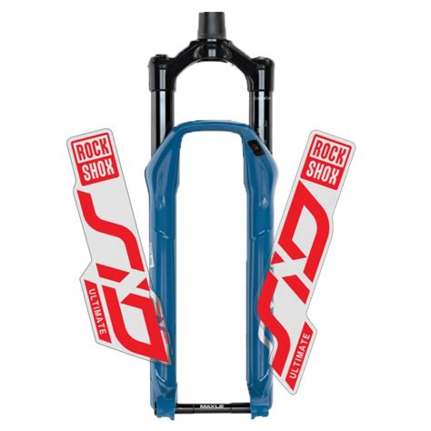 Rockshox Sid Fork Sticker Clear Bottom For Mtb Mountian Bike