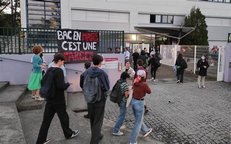 Orthez Blocus Ce Mardi Matin à Fébus Les Lycéens Vent Debout Contre La Réforme Du Bac La