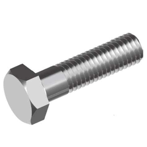 X Unc Stainless Steel Hex Bolt