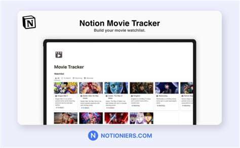 28 Best Movie Tracker Templates 2024 Notioniers