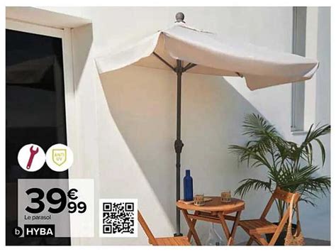 Promo Le Parasol Hyba Chez Carrefour ICatalogue Fr