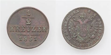 Numismatik Moneta at e U Shop Österreich Ungarn Franz Joseph I 1 2