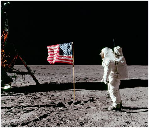 Buzz-Aldrin-Saluting-Flag-on-Moon - Keith Simonian Photography