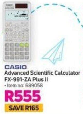 Casio Advanced Scientific Calculator FX 991 ZA Plus II Offer At Game