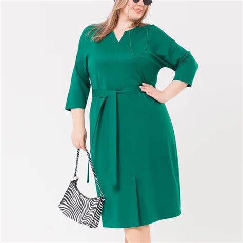 Купить Платье 172466 большого размера в магазине женской одежды больших ...