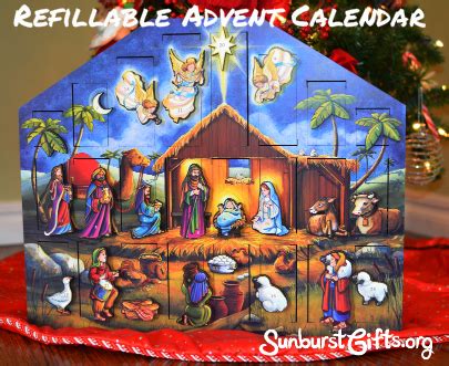 Refillable Advent Calendar | Christmas Family Tradition - Thoughtful ...